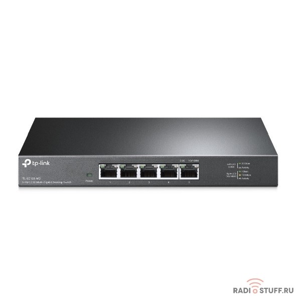 TP-Link TL-SG105-M2 5-портовый настольный коммутатор 2,5 Гбит/с SMB