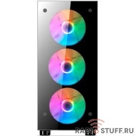 1STPLAYER FIRE DANCING V3-A / ATX, tempered glass / 4x 120mm LED fans inc. / V3-A-4R1   V3-A-4R1