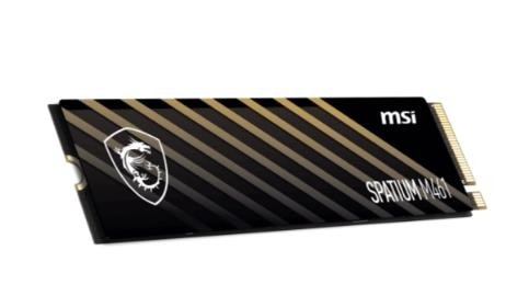SSD MSI SPATIUM M461 1Тб 3D NAND Скорость записи 4200 Мб/сек. Скорость чтения 5000 Мб/сек. TBW 900 Тб S78-440L1D0-P83