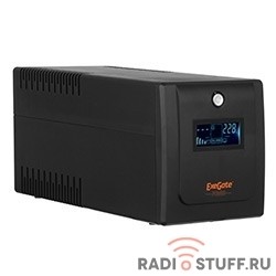 Exegate EP285581RUS ИБП ExeGate SpecialPro Smart LLB-650.LCD.AVR.EURO.RJ.USB <650VA/360W, LCD, AVR, 2 евророзетки, RJ45/11, USB, Black>