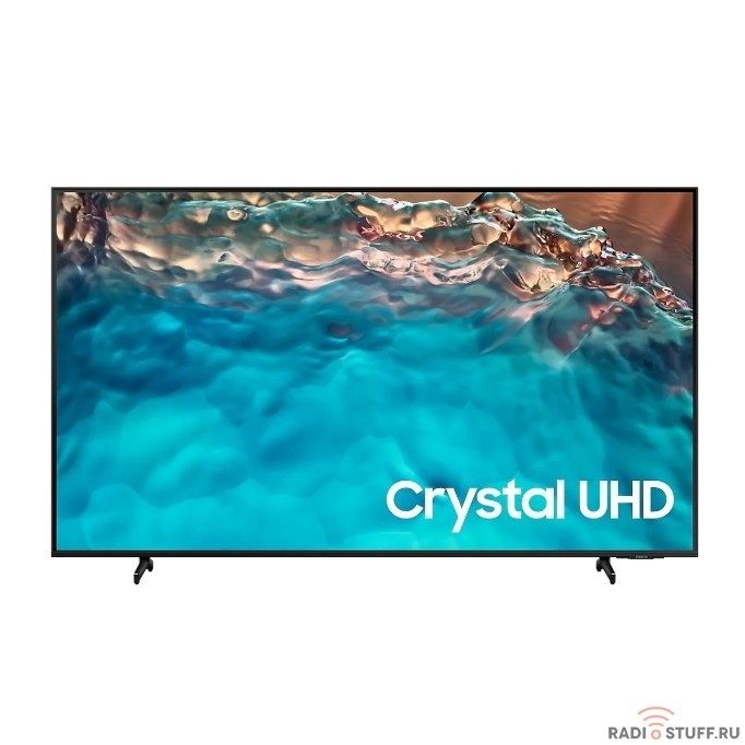 Samsung 43" UE43BU8000UXCE черный {4K Ultra HD 60Hz DVB-T2 DVB-C DVB-S2 USB WiFi Smart TV (RUS)}