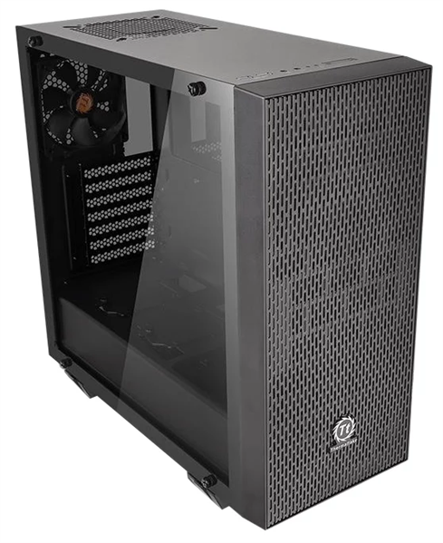 Case Tt Core G21 TG [CA-1I4-00M1WN-00] ATX / win / black / no PSU / Tempered Glass